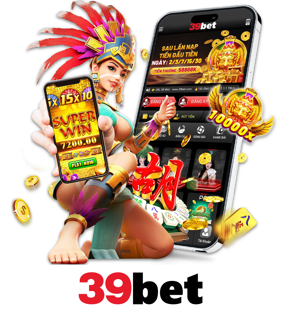 Giao diện ứng dụng 39BET